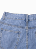 GILIPUR Lockere, lässige Denim-Hose mit weitem Bein TL012