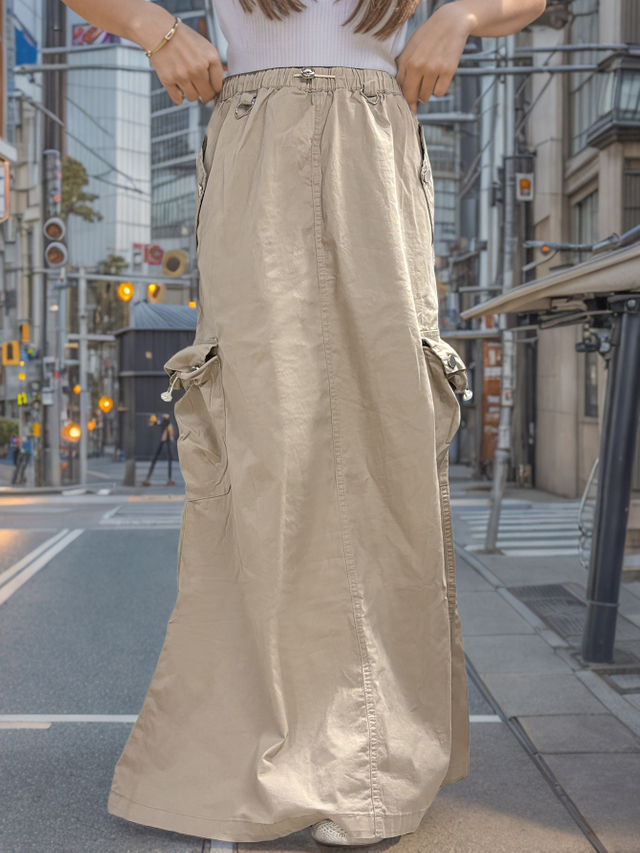 GILIPUR Koreanische Version des Denim-Halbkörperrocks TL0514