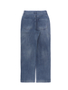 GILIPUR Vintage-Jeanshose mit hohem Bund, ausgestellt, TL0466