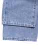 GILIPUR Lockere, lässige Denim-Hose mit weitem Bein TL012