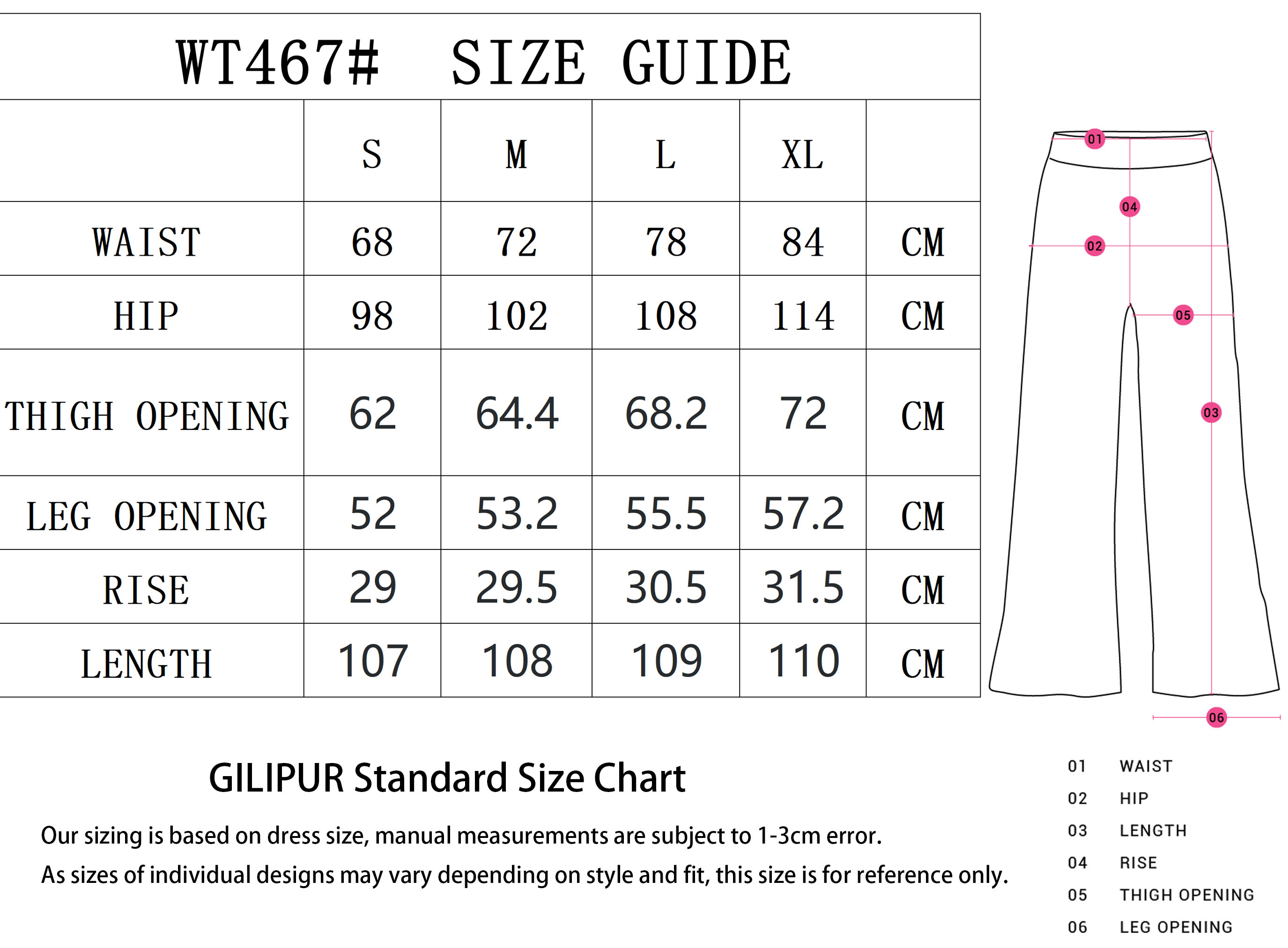 SIZE GUIDE-恢复的 拷贝