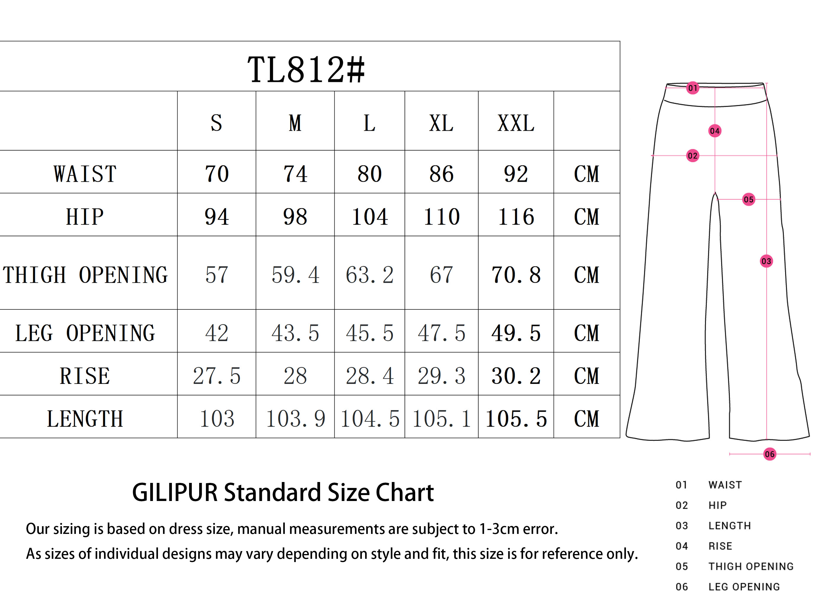 SIZE GUIDE-恢复的 拷贝